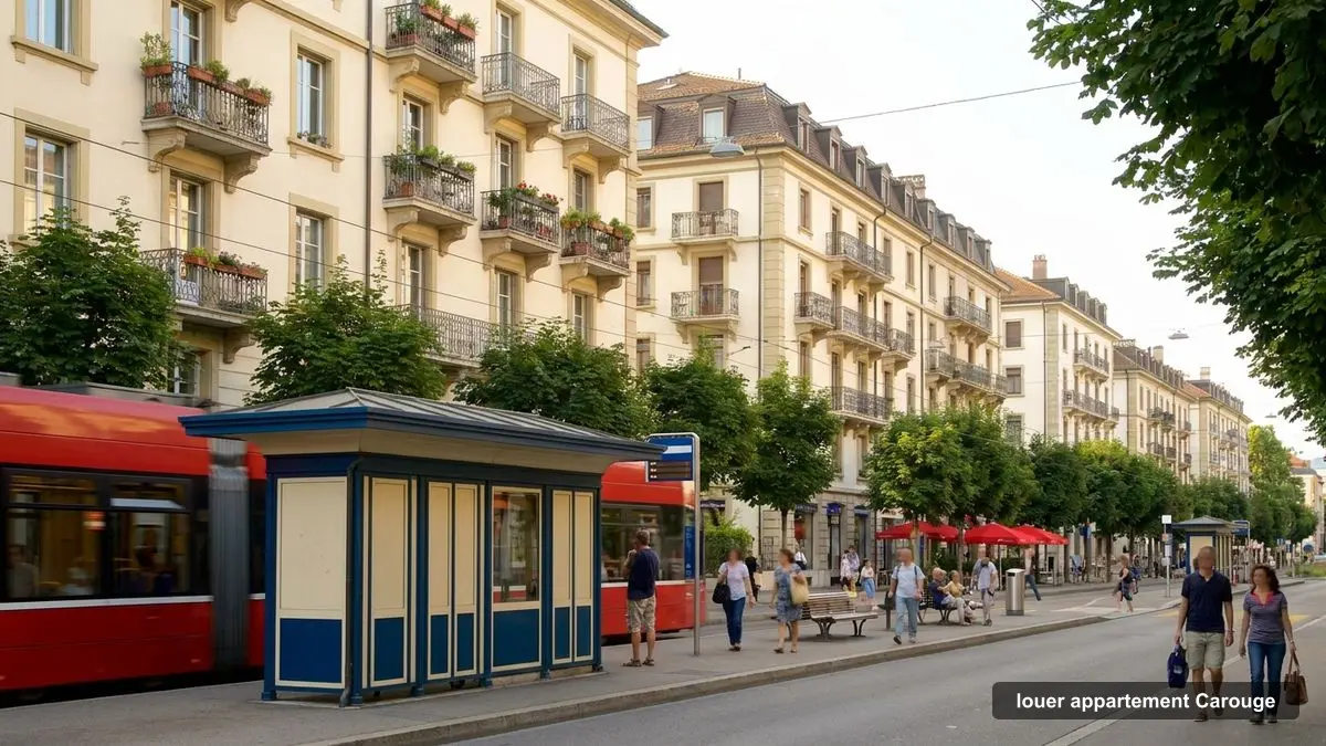 Logements à Carouge, canton de Genève