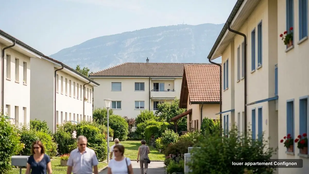 Logements à Confignon, canton de Genève