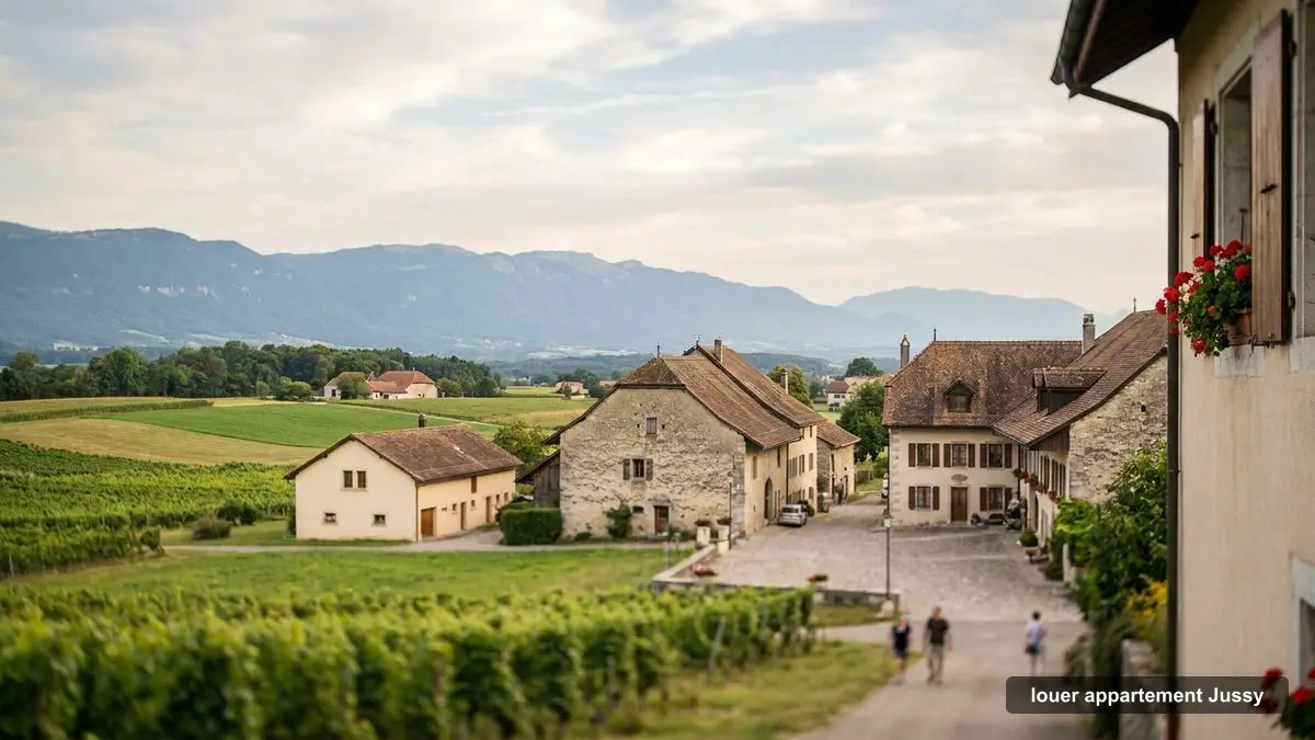 Homes in Jussy, canton of Geneva