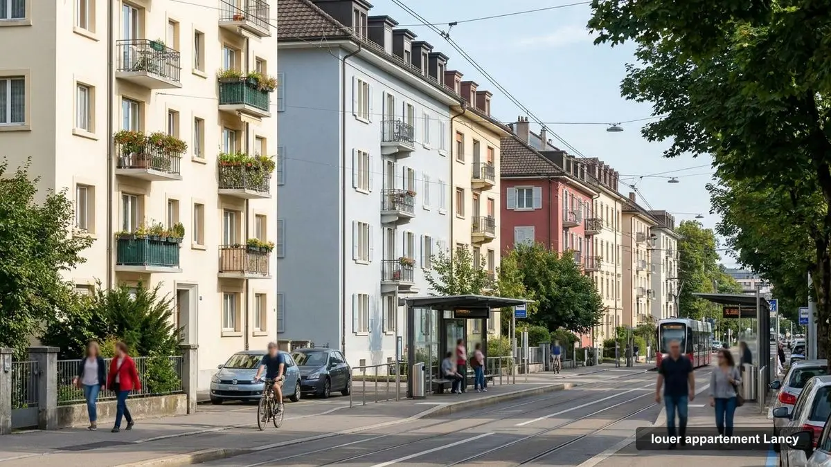 Logements à Lancy, canton de Genève