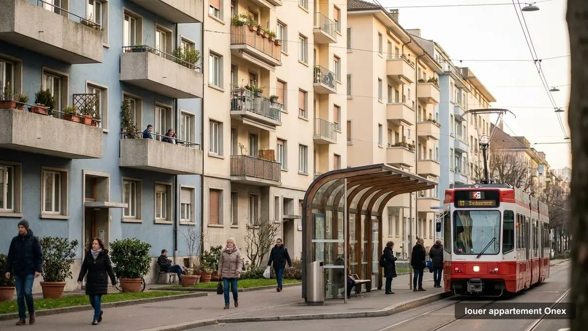 Logements à Onex, canton de Genève