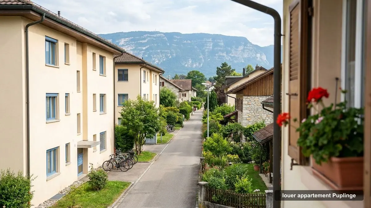 Logements à Puplinge, canton de Genève
