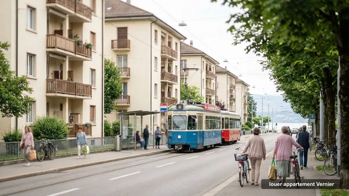 Logements à Vernier, canton de Genève