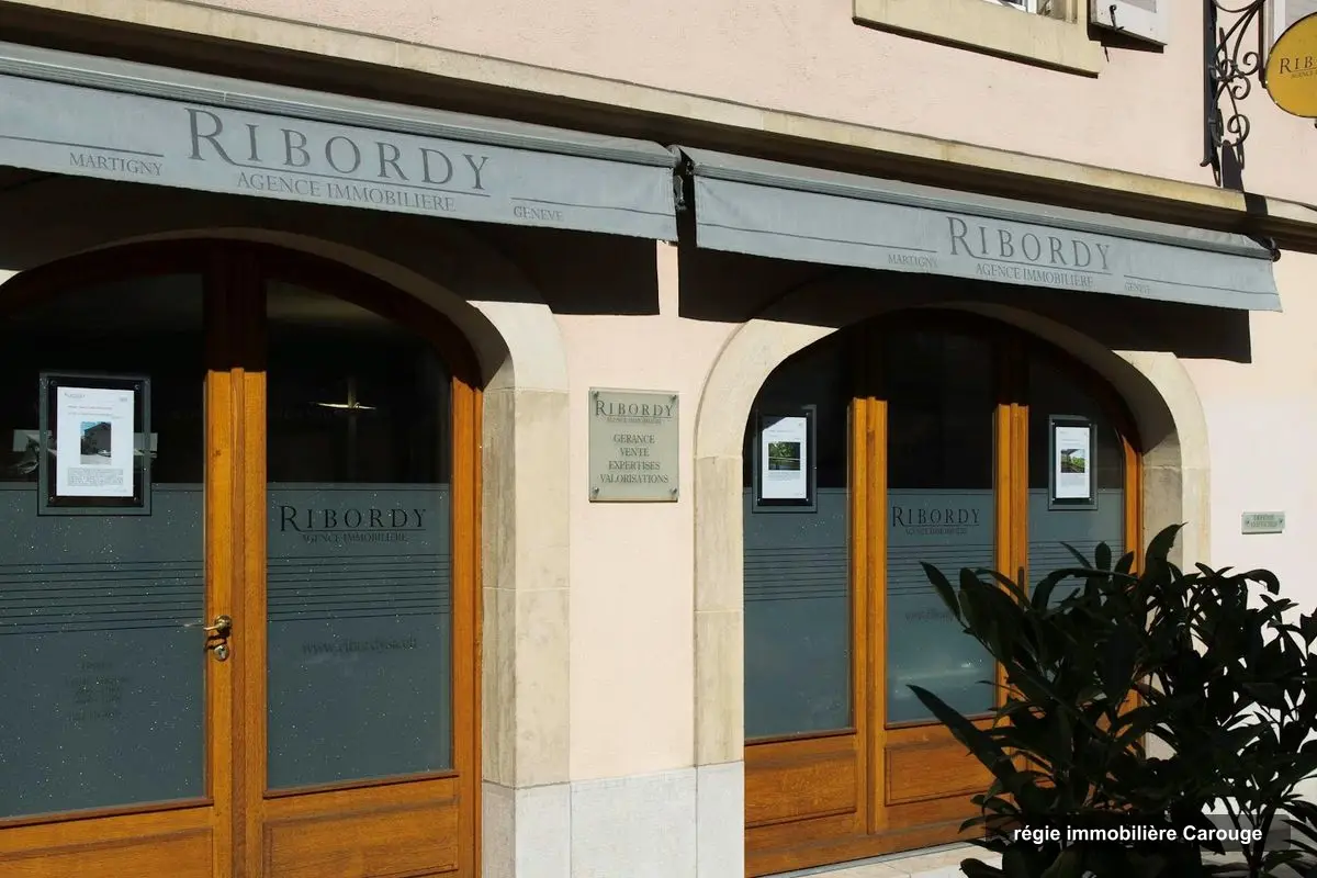 AGENCE IMMOBILIERE RIBORDY SA, régie immobilière à Carouge