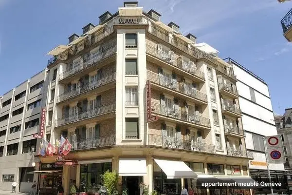 Hôtel-Résidence Cité-Verdaine, appartement meublé à Genève