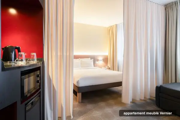 Novotel Suites Genève Aéroport, appartement meublé à Vernier